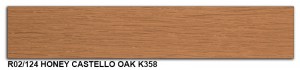 R02-124 Honey Castello Oak K358 SLIDE SMALL
